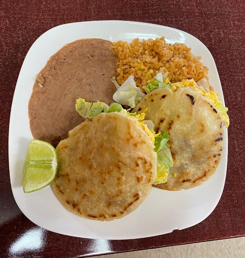 Traditional Mexican dish served at El Colorado Mexican Restaurant